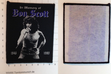 Bon Scott Patch Bon Scott Patch