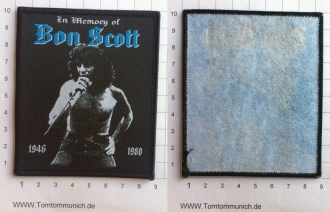 Bon Scott Patch Bon Scott Patch