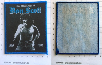 Bon Scott Patch Bon Scott Patch