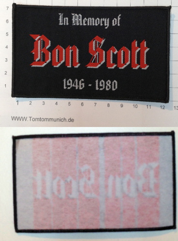 AC/DC Bon Patch AC/DC Bon Patch