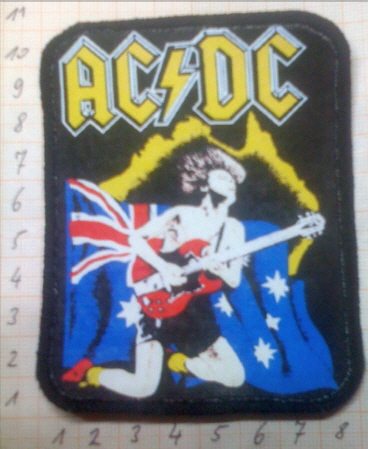 Angus ACDC Patch