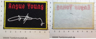 Angus AC/DC Patch Angus AC/DC Patch