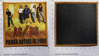 ACDC Cover Paris, power outage 1979 ACDC Cover Paris, power outage 1979