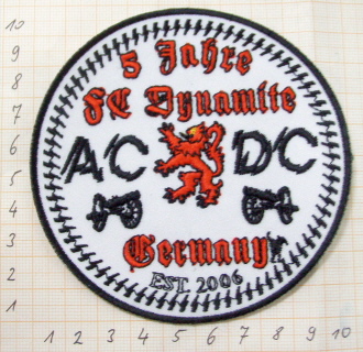 AC/DC Dynamite Fanclub Patch AC/DC Dynamite Fanclub Patch