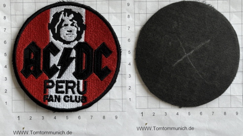 AC/DC Fanpatch Peru