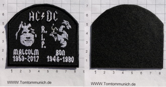 AC/DC Malcolm Young und Bon Scott AC/DC Malcolm Young und Bon Scott